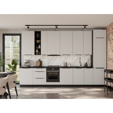 Front do zabudowy zmywarki 45 cm AURO ZM 713x 446 WH/BL antyfinger